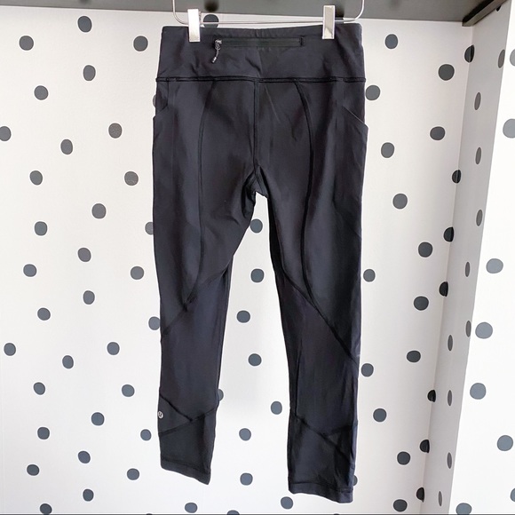 lululemon Cropped Workout Leggings (size 4) - Picture 3 of 6